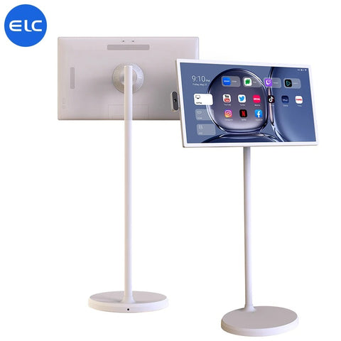 32-Inch Interactive Smart Display TV - 1080p Touchscreen, Rotating stand, Android 12