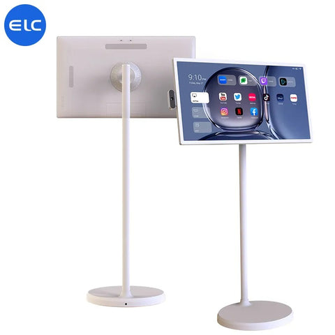 32-Inch Interactive Smart Display TV - 1080p Touchscreen, Rotating stand, Android 12