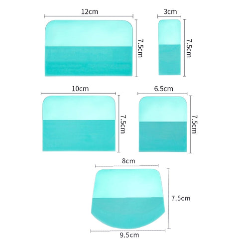 TOFAR Window Tint Kit Tools TPU PPF Squeegee Car Paint Protection Film Vinyl Wrap Rubber Scraper Auto Accessories Clean Wiper