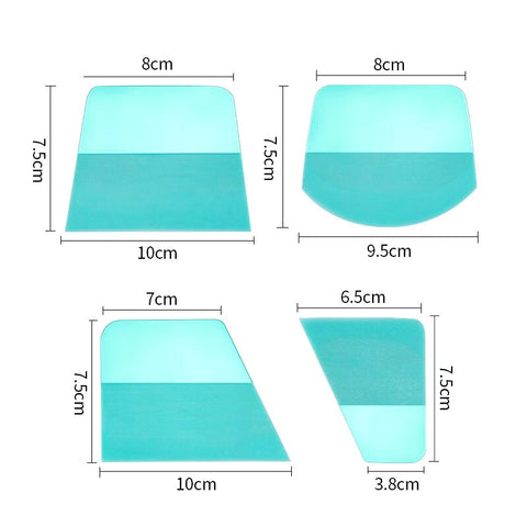 TOFAR Window Tint Kit Tools TPU PPF Squeegee Car Paint Protection Film Vinyl Wrap Rubber Scraper Auto Accessories Clean Wiper