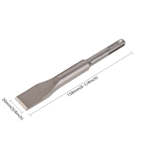 Free Shipping SDS PLUS Shank Electric Hammer Masonry Point Groove Flat Chisel Drill Bit For Tile Cement Concrete Brick Stone