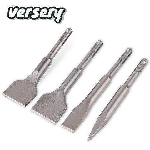 Free Shipping SDS PLUS Shank Electric Hammer Masonry Point Groove Flat Chisel Drill Bit For Tile Cement Concrete Brick Stone