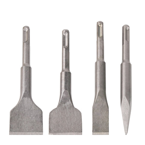 Free Shipping SDS PLUS Shank Electric Hammer Masonry Point Groove Flat Chisel Drill Bit For Tile Cement Concrete Brick Stone
