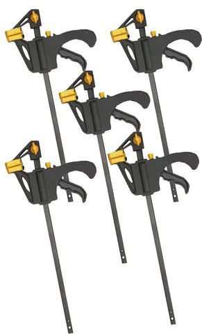 6Inch 2/4/6/8/10Pc New Woodworking Clamp Bar F Clip 4 Inch Hard Grip Quick Ratchet Wood Working DIY Tool Carpenter Set