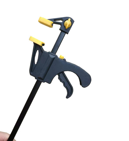 6Inch 2/4/6/8/10Pc New Woodworking Clamp Bar F Clip 4 Inch Hard Grip Quick Ratchet Wood Working DIY Tool Carpenter Set