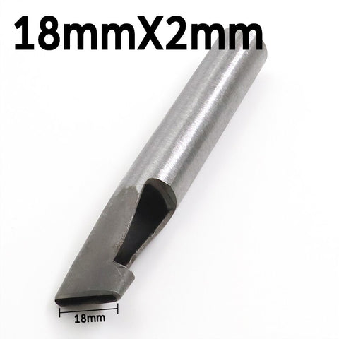 2mm*3/4/5/6/7/8/9/10/11/12mm DIY Drilling Bit Leather Craft Puncher Flat Hole Punch Maker Cutter Chisel Tool Set