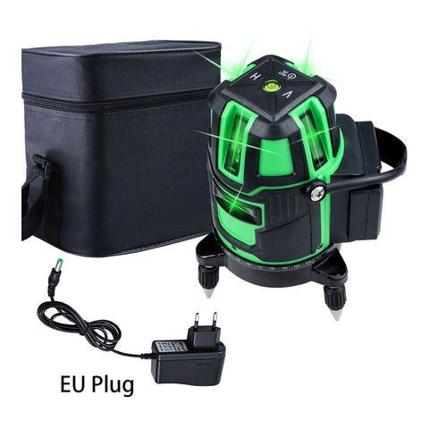 2/3/5 Cross Lines Laser Level Self-Leveling Horizontal And Vertical 360 Rotatable Indoor Outdoor Powerful Green Laser Beam Lines