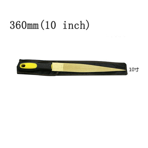 High quality Single grain woodworking gold file mahogany hardwood hand cutter wood carving fine teeth