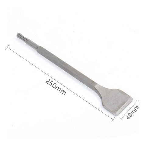 SDS PLUS Chisels Set 1PC 250mm  Electric Hammer Drill Bit Point Groove Gouge Flat Chisel Break Concrete Brick Wall Drilling