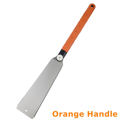 Japanese-style Wood Saw 3-edge Teeth Hand Saw Flexible Blade Razor Pull Saw For Tenon Wood Bamboo Plastic Fine Cutting