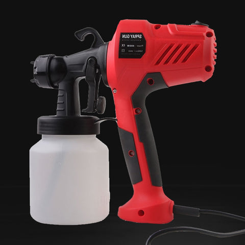 400W 22000RPM Electric Plastic Paint Sprayer Adjustable Detachable Home Wall Airbrush Latex Paint Spraying Machine