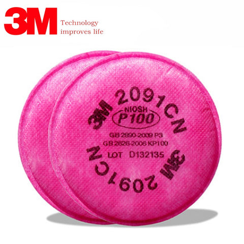3M 7502 2091 P100 Industry Work Mask 7 In 1 Suit Paint Dust Mask Respirator Spray Dust Respirator Fliters
