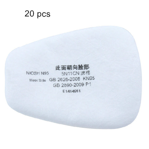 6800 Dust/Gas Mask With Filters&Cottons Full Face Respirator For Spray Paint Coating Chemical Industry Welding Anti-Fog Reusable