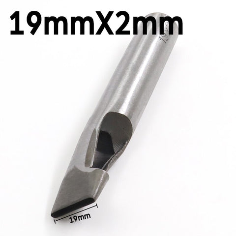 2mm*3/4/5/6/7/8/9/10/11/12mm DIY Drilling Bit Leather Craft Puncher Flat Hole Punch Maker Cutter Chisel Tool Set