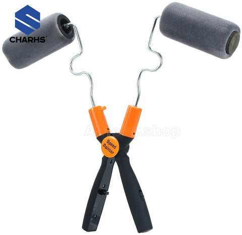 Double Paint Roller Adjustable Double-Sided Multi-Function DIY Brush Handle Room Wall Painting Runner Roller Tool Home