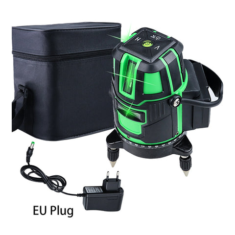 2/3/5 Cross Lines Laser Level Self-Leveling Horizontal And Vertical 360 Rotatable Indoor Outdoor Powerful Green Laser Beam Lines