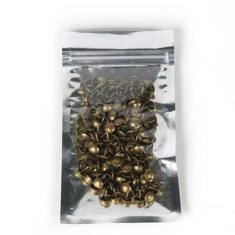 Pushpin Doornail Hardware Antique Bronze Decorative Upholstery Nail Jewelry Gift Box Sofa Decorative Tacks Stud 100pcs 7x11mm