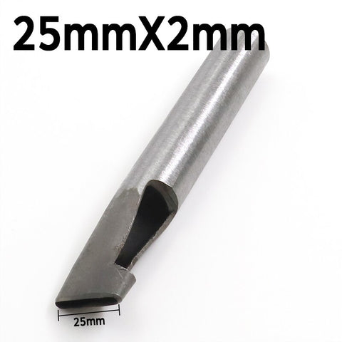 2mm*3/4/5/6/7/8/9/10/11/12mm DIY Drilling Bit Leather Craft Puncher Flat Hole Punch Maker Cutter Chisel Tool Set
