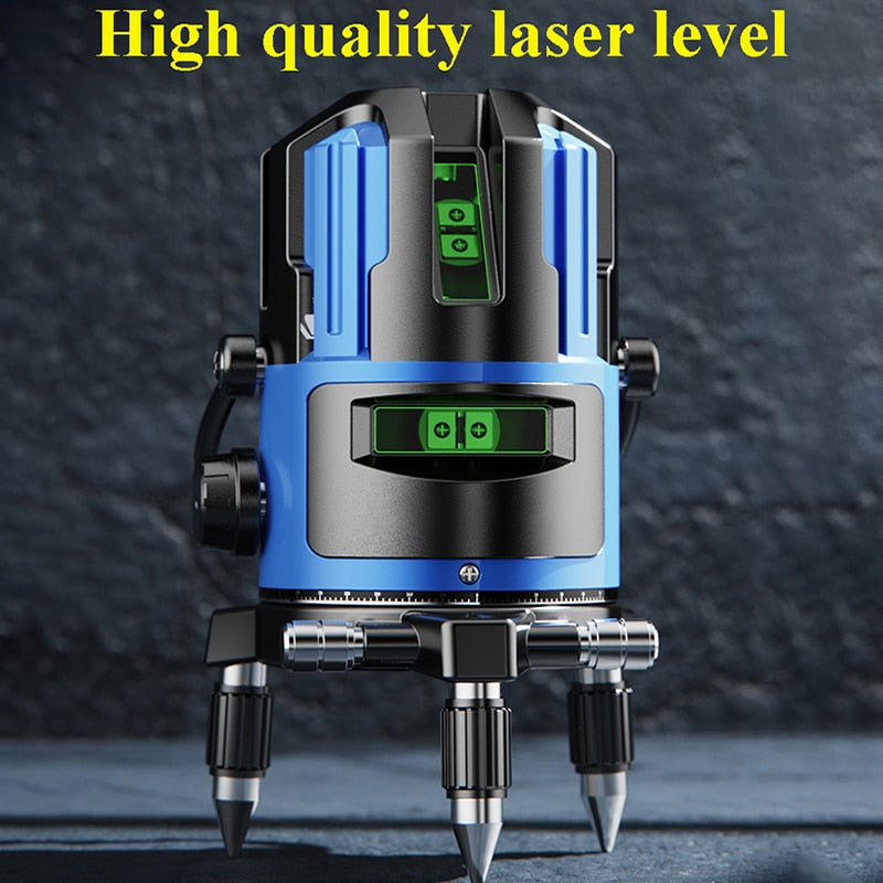 360 Rotating Automatic Leveling Laser Level Construction Tool Optical Instrument 2/3/5 Line Super Light Laser Measuring Tool