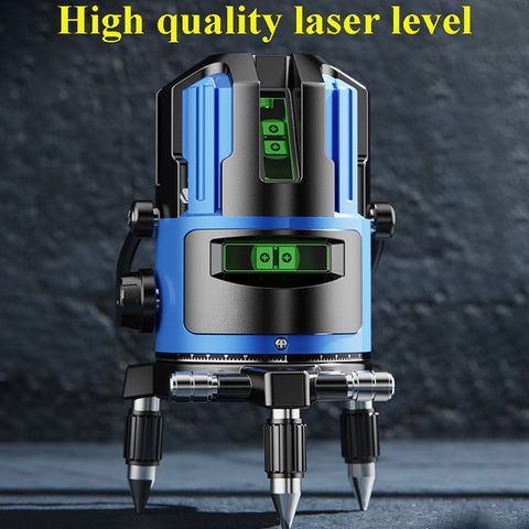 360 Rotating Automatic Leveling Laser Level Construction Tool Optical Instrument 2/3/5 Line Super Light Laser Measuring Tool