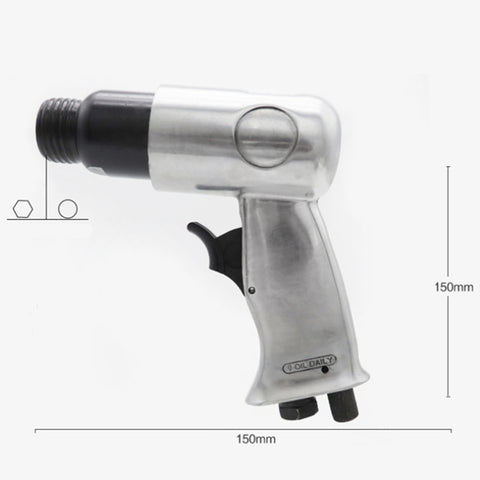150Mm Industrial Powerful Handle Straight Type Air Chisel Pneumatic Hammer Shovel Tool