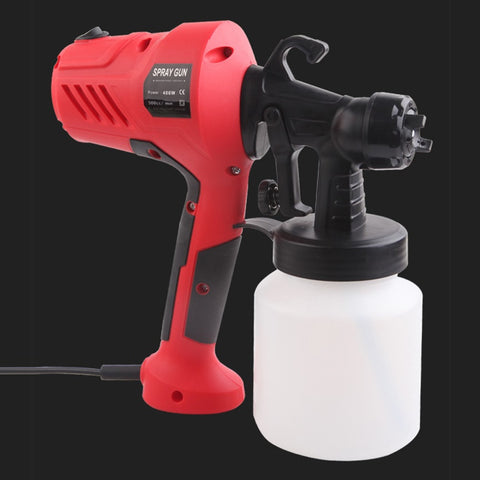 400W 22000RPM Electric Plastic Paint Sprayer Adjustable Detachable Home Wall Airbrush Latex Paint Spraying Machine