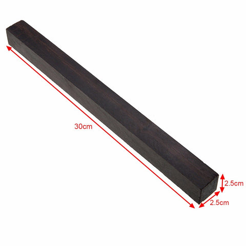 Black Ebony Lumber Rare Wood Block Gabon Handle Blank DIY Craft Handicraft Musical Instruments Tools Supplies Ebony Lumber
