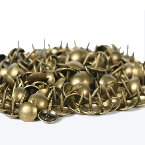 Pushpin Doornail Hardware Antique Bronze Decorative Upholstery Nail Jewelry Gift Box Sofa Decorative Tacks Stud 100pcs 7x11mm
