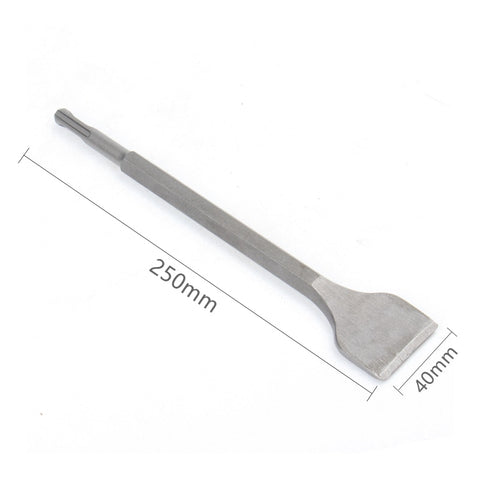 SDS PLUS Chisels Set 1PC 250mm  Electric Hammer Drill Bit Point Groove Gouge Flat Chisel Break Concrete Brick Wall Drilling