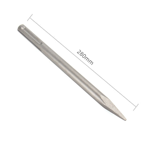 SDS MAX Chisel Set 1PC 280mm Electric Hammer Drill Bit Point Groove Gouge Flat Chisel Break Concrete Brick Wall Drilling Masonry