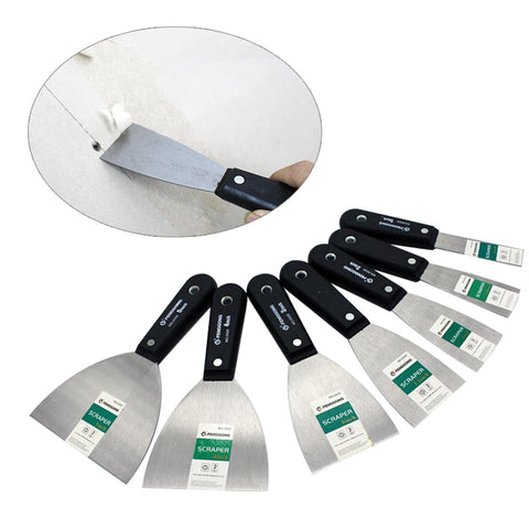 4/7pcs Putty Knife Set 1&quot;1.5&quot; 2&quot; 2.5&quot; 3&quot; 4&quot; 5&quot; Putty Knife Paint Putty Knife Scraper Blade Putty Knife Tool Bag