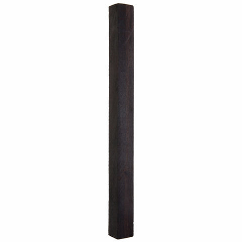 Black Ebony Lumber  Wood Timber Handle Plate Gabon Handle Blank For DIY Craft Handicraft Musical Instruments Tools