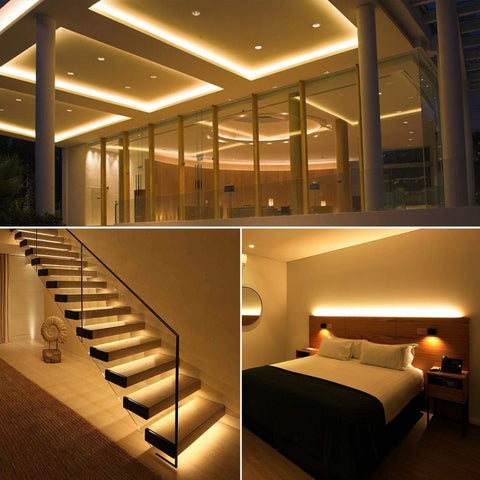 3AA Battery Power Led Strip Light SMD2835 50cm 1M 2M 3M 4M 5M Flexible Lighting Ribbon Tape White/Warm White Strip Backlight