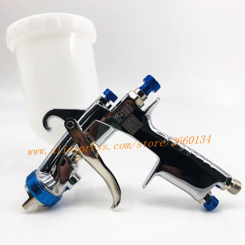 Paint Gun W101 Air Spray Gun Hand Manual Spray Gun 1.3/1.5/1.8mm Japan Quality W-101 Paint Sprayer 400CC Plastic Tank Airbrush