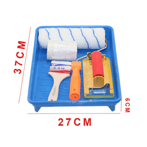 2/3/5pcs Paint Tools Roller Painting Brushes Set 10 inch Craft Paint Foam Tray Water Wool Household Use Wall Decorative DIY