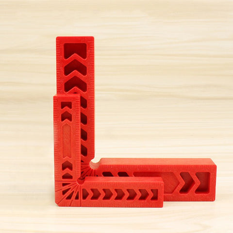 90 Degree Positioning Squares Plastic Clamping Square Right Angle Clamp Woodworking Carpenter Tool CLH@8