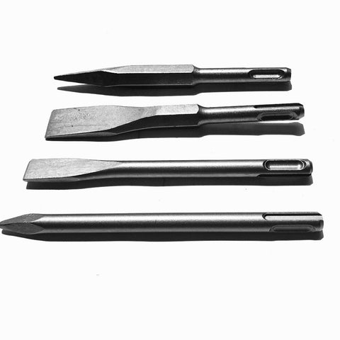 Cost Sale Of 4PCS SDSplus/Square Shank 150mm Length Mini Electric Hammer Chisel For Concrete/brick/wall/tile Slotting Drilling