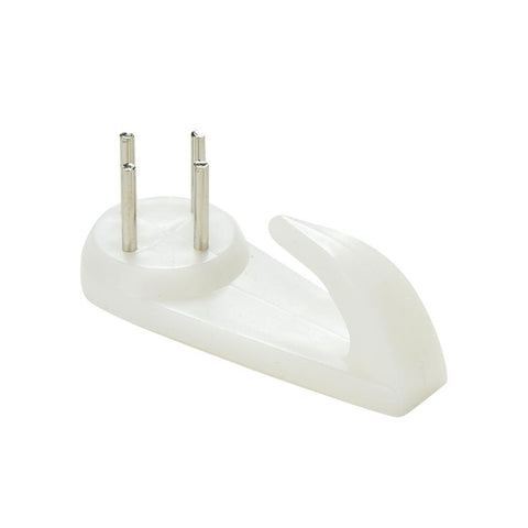 20pcs White Painting Photo Frame Hook Plastic Invisible Wall Hooks Mount Photo Picture Nail Hook Hanger Mirror Hanging Hangers