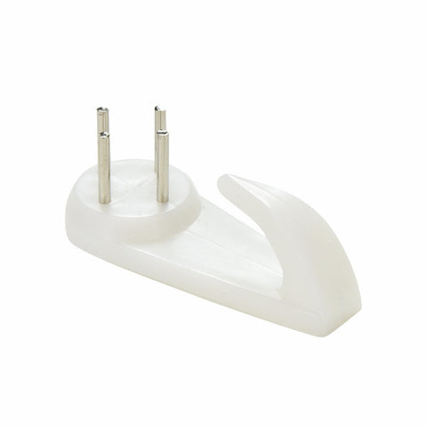 20pcs White Painting Photo Frame Hook Plastic Invisible Wall Hooks Mount Photo Picture Nail Hook Hanger Mirror Hanging Hangers