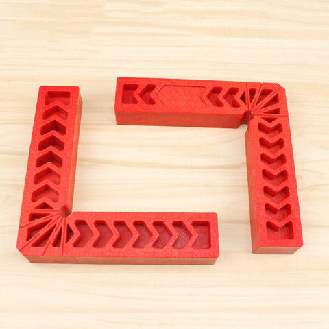 90 Degree Positioning Squares Plastic Clamping Square Right Angle Clamp Woodworking Carpenter Tool CLH@8