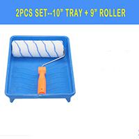2/3/5pcs Paint Tools Roller Painting Brushes Set 10 inch Craft Paint Foam Tray Water Wool Household Use Wall Decorative DIY