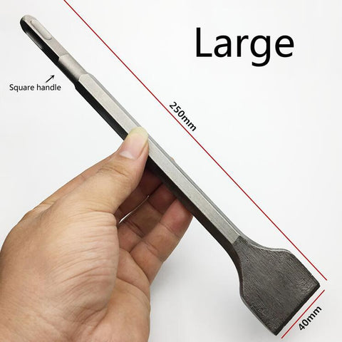 150MM/250MM length square mini electric Hammer chisel spade drill bit for concrete/brick/wall/tile slotting drilling