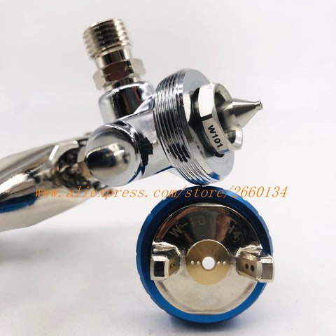 Paint Gun W101 Air Spray Gun Hand Manual Spray Gun 1.3/1.5/1.8mm Japan Quality W-101 Paint Sprayer 400CC Plastic Tank Airbrush