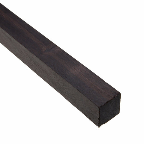 Black Ebony Lumber  Wood Timber Handle Plate Gabon Handle Blank For DIY Craft Handicraft Musical Instruments Tools