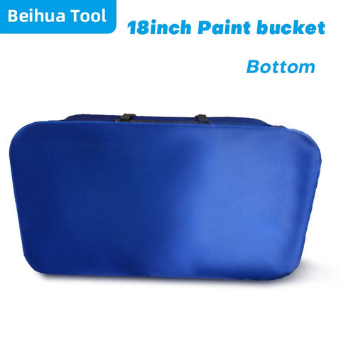 4PCS/set 18inch Paint Bucket kit Paint Roller Brush Paint Tray set for Wall Decoration Handbag Foldable Washing bucke50x28x23cm