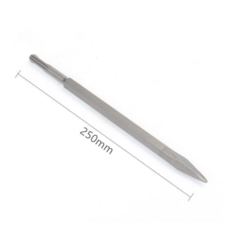 SDS PLUS Chisels Set 1PC 250mm  Electric Hammer Drill Bit Point Groove Gouge Flat Chisel Break Concrete Brick Wall Drilling