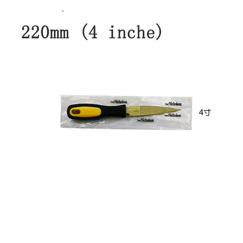 High quality Single grain woodworking gold file mahogany hardwood hand cutter wood carving fine teeth