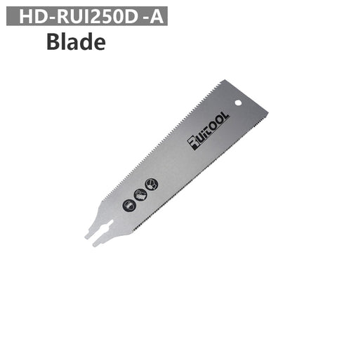 Japanese Pull Saw Double Sided Ryoba Saw 250mm SK5 3-Edge Teeth 0.6mm Flexible Blade for Wood Cutting