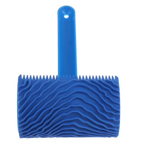1pc Imitation Wood Graining Pattern Wall Texture Art DIY Brush Painting Tool Rubber Grain Painting Tool Home Decoration