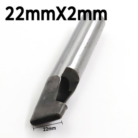 2mm*3/4/5/6/7/8/9/10/11/12mm DIY Drilling Bit Leather Craft Puncher Flat Hole Punch Maker Cutter Chisel Tool Set
